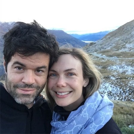  Robert Baker with his girlfriend Amanda Walsh.